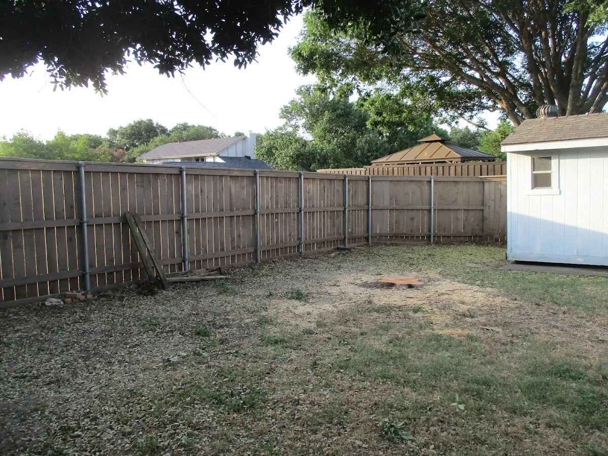 Cleared yard after professional tree removal in Ewa Beach